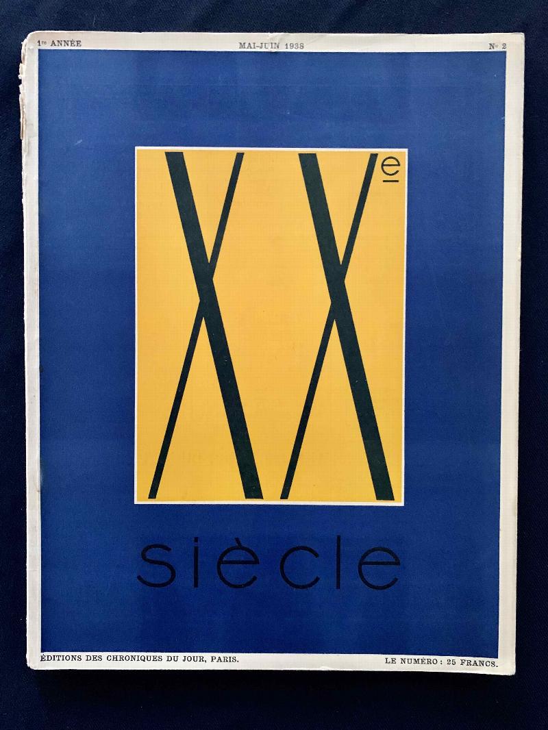 XXe Siècle 2 1938.